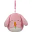 Мягкая игрушка Squishmallows Зайчик Боп на клипсе 9 см (SQCP00178) - миниатюра 1