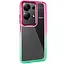 Чохол Epik TPU+PC Fresh sip series для Xiaomi Redmi Note 13 Pro 4G/Poco M6 Pro 4G/Note 14S Салатовий/Рожевий - мініатюра 1