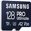 Карта пам'яті Samsung microSDXC PRO Ultimate 128GB Class 10 UHS-I U3 V30 A2 + USB Reader MB-MY128SB/WW [145484] - мініатюра 4
