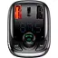 FM-трансмиттер Baseus T Shaped S-13 Car Bluetooth MP3 Player Black (CCMT000101) [101022] - миниатюра 2