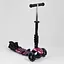 Самокат дитячий Best Scooter 58х15х29 см Чорно-фіолетовий 000231561 - мініатюра 3