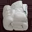 Ковдра MirSon Imperial Delight пухова літня 110х140 см біла із зеленим кантом - мініатюра 10