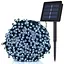 Уличная светодиодная гирлянда Canopus Solar LED String Light 200 светодиодов 22 метра – многоцветная. - миниатюра 3