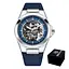 Наручний годинник чоловічий BY-5207 Blue-Silver-Blue Benyar acs0031772 - мініатюра 1