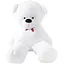 М'яка іграшка Ведмедик Ветлі 200 см Білий - мініатюра 1