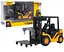 Погрузчик вилочный 1:55 с паллетой и фрикционным приводом Ramiz - миниатюра 1