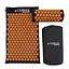 Килимок акупунктурний з валиком Cornix Classic Mat Аплікатор Кузнєцова XR-0111 Black/Orange - мініатюра 1