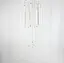 Каскадний світильник з білими підвісами Line.F Кількість ламп 12 - мініатюра 6