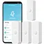 Пакет із 4 датчиків руху PIR WiFi: інтелектуальний детектор руху з оповіщеннями додатків - мініатюра 1