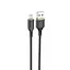 Кабель Hoco Micro USB Goldentop charging data cable X95, 1 м чорний - мініатюра 1