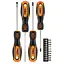 Отвертки 10 бит, SL, PH, Torx, сталь CrV, набор 14шт Neo Tools hoz0014077 - миниатюра 2