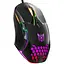 Комп'ютерна мишка Onikuma дротова ігрова комп’ютерна C12 RGB підсвітка 800-6400 DPI 7 кнопок для ПК та ноутбука чорний - мініатюра 1