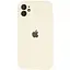 Чохол Epik Silicone Case Full Camera Protective AA для Apple iPhone 12 6.1 Бежевий/Antique White - мініатюра 1