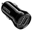 Автомобильное зарядное устройство - адаптер питания UGREEN ED018 2 выхода U+U 24 W (50875) черный - миниатюра 1