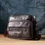 Горизонтальна зручна сумка з ручкою для чоловіків із натуральної шкіри Vintage 20х17х8 см sum0027476 - мініатюра 9