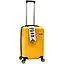 Валіза Маленька (S) Полікарбонат На 4-х подвійних колесах 50л POLO ПК021-S Жовтий - мініатюра 1