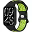 Ремешок DK CDK для Xiaomi Mi Smart Band 9 Pro Silicone Sport Band Nike (017600) (black / green) - миниатюра 3