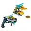 Ігровий набір Screechers Wild! S5 L1 Солент, запускач-бластер, машинка-трансформер - мініатюра 1