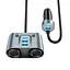Адаптер автомобильный HOCO Establisher 2-in-1 cigarette lighter Car charger Z51 3USB/2Type-C, PD/QC, 147W| - миниатюра 1