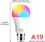Світлодіодні RGB-лампи Mobri B22 зі зміною кольору з дистанційним керуванням, 75-ватні еквівалентні - мініатюра 5