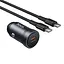 Адаптер автомобильный HOCO C to C cable Energy single port PD car charger Z62A | 1Type-C, 30W/3A, PD/QC| - миниатюра 1
