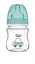 Бутылка с широким отверстием антиколиковая "Easystart" Цветные зверьки 120 мл Голубая - миниатюра 1
