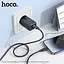 Мережевий зарядний пристрій Hoco AC25 Mini single port PD30W universal travel charger чорний - мініатюра 2