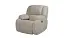 Крісло Ремо з електричним реклайнером бежеве - мініатюра 1