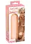 Насадка на пенис Nature Skin Penis Sleeve 15.5 см телесный - миниатюра 5