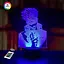 Нічник-світильник 3D Годжо Сатору 4 3DTOYSLAMP 19х16 см osv0001794 - мініатюра 1