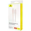 Дата кабель Baseus Habitat Series Fast Charging Type-C to Lightning 20W (2m) (P10360201) Wheat Pink - мініатюра 4