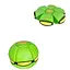Летающий трансформерный мяч 1002-3 светящийся Зеленый - миниатюра 1