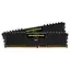 Модуль памяти для компьютера DDR4 16GB (2x8GB) 2400 MHz Vengeance LPX Black Corsair (CMK16GX4M2A2400C14) - миниатюра 2