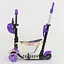 Самокат дитячий Best Scooter 59х15х29 см Фіолетово-білий 000231497 - мініатюра 4
