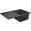 Мийка для кухні Grohe 780 x 500 мм, Granite Black (31639AP0) - мініатюра 1