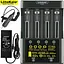 Заряднoe устройство Liitokala Lii-600 на 4 канала (для Ni-MH, Ni-CD, Li-Ion) с блоком питания и автоадаптером - миниатюра 2