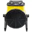 Электрическая тепловая пушка Sigma 2.0 кВт, площадь обогрева 20 кВт, напольный, черный/желтый (5359531) - миниатюра 6