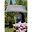 Зонт садовый Jumi Garden 200х130см серый - миниатюра 2
