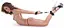 Фіксатори з наручниками Pipedream Heavy-Duty Hogtie Kit чорний - мініатюра 6