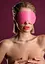 Маска на очі Taboom Malibu Blindfold рожевий - мініатюра 4