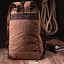 Удобный текстильный рюкзак с уплотненной спинкой и отделением для планшета Vintage 22х35х10 см 000315676 - миниатюра 8