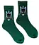 Шкарпетки чоловічі Ghost of Kyiv, з індійської бавовни, темно зелені 113032 - мініатюра 1