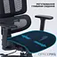 Офісне крісло OfficePro OC680B Black (OC680B) - мініатюра 7