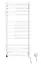 Рушникосушка електрична Navin Stugna 480х1200 Sensor права біла - мініатюра 2