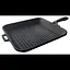 Сковорода Maysternya чугунная 28x28 см квадратная гриль с металлической ручкой (280-280-40MRgrill) - миниатюра 3