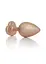 Анальна пробка з кристалом Jewellery Pearl Gold Heart Plug M 8 см (прозорий) - мініатюра 4