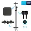 Душова система термостатична Grohe QuickFix Vitalio Comfort System 250 269842431, Чорний матовий - мініатюра 6