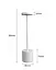 Настольная лампа с аккумулятором KLOODI DECO TA-5V UNO CCT WH - миниатюра 4