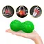 Масажний м'яч подвійний з шипами 4FIZJO Spike+ 7 x 16 см Green (P-5905973403351) - мініатюра 6