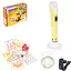 3D Ручка (3DPEN-3) - 3 NEW с трафаретами DX008 Желтый - миниатюра 1